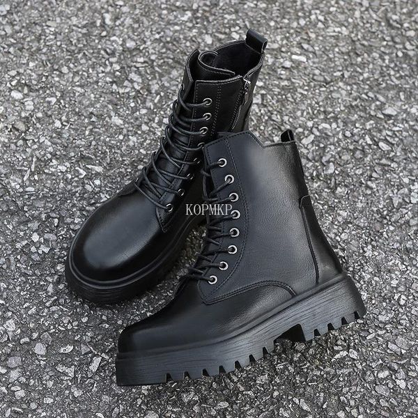 boots 2021 motorcycle handsome autumn wild female england thick high heels women's zip kopmkp cross-tied 36-42, Black
boots 2021 motorcycle handsome autumn wild female england thick high heels women's zip kopmkp cross-tied 36-42, Black