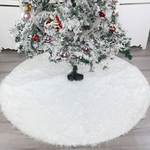 christmas decorations 1pc white tree skirt plush faux fur carpet xmas floor mat ornaments merry year decoration
christmas decorations 1pc white tree skirt plush faux fur carpet xmas floor mat ornaments merry year decoration