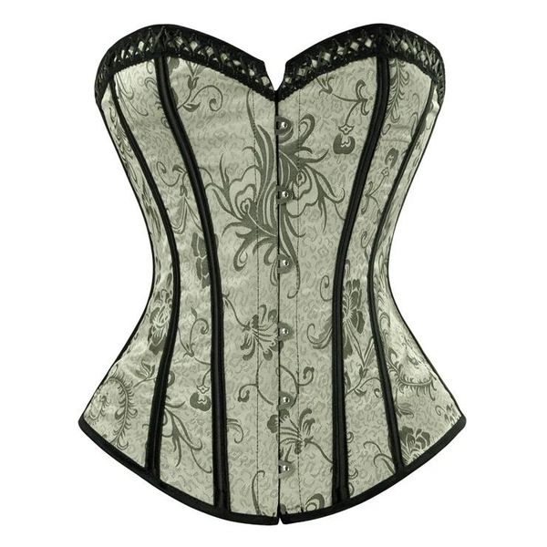 women's shapers bovenborst korsetten en bustiers rits vintage bloemen victoriaanse kostuum lingerie corset plus size korsevoor vrou, Black;white
women's shapers bovenborst korsetten en bustiers rits vintage bloemen victoriaanse kostuum lingerie corset plus size korsevoor vrou, Black;white