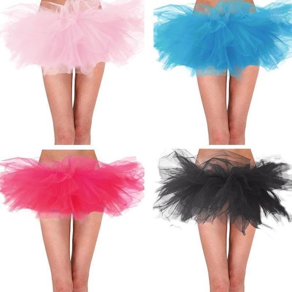 women classic 80s mini puffy tutu solid color 6-layered bubble ballet skirt party dance halloween costume petticoat skirts, Black
women classic 80s mini puffy tutu solid color 6-layered bubble ballet skirt party dance halloween costume petticoat skirts, Black