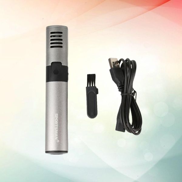 lady electric nose hair trimmer rechargeable stainless steel shaving portable nostril cleaner for man woman (silver gray us & ear trimmers
lady electric nose hair trimmer rechargeable stainless steel shaving portable nostril cleaner for man woman (silver gray us & ear trimmers