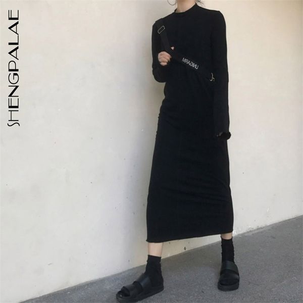 spring women's clothing half high collar solid color long sleeve mid-calf simple waist dress fashion 5a471 210427, Black;gray
spring women's clothing half high collar solid color long sleeve mid-calf simple waist dress fashion 5a471 210427, Black;gray
