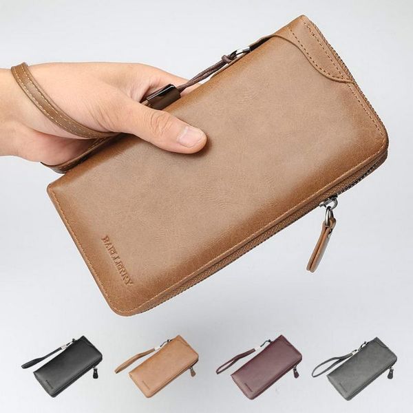 wallets ly pu leather wallet for men cash holder zipper long purse with strap h66, Red;black
wallets ly pu leather wallet for men cash holder zipper long purse with strap h66, Red;black