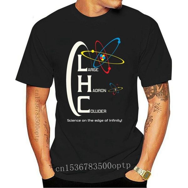 men's t-shirts the lhc t shirt cern fermilab higgs boson geek nerd science physics feynman, White;black 
men's t-shirts the lhc t shirt cern fermilab higgs boson geek nerd science physics feynman, White;black
