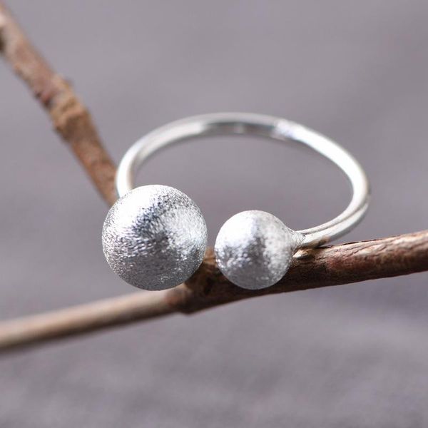 cluster rings fnj double ball ring 925 silver fashion original s925 sterling for women jewelry adjustable size, Golden;silver
cluster rings fnj double ball ring 925 silver fashion original s925 sterling for women jewelry adjustable size, Golden;silver