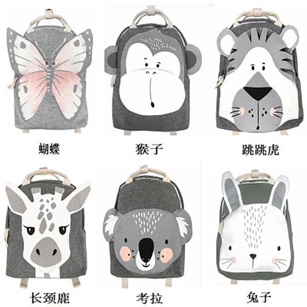 children's backpack, cartoon animal series, school bag, toy storage room decoration backpack bags
children's backpack, cartoon animal series, school bag, toy storage room decoration backpack bags