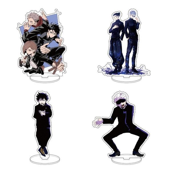 keychains 15cm anime jujutsu kaisen figure itadori yuji fushiguro megumi gojo satoru cosplay acrylic stand model toy fans collecting gifts, Silver
keychains 15cm anime jujutsu kaisen figure itadori yuji fushiguro megumi gojo satoru cosplay acrylic stand model toy fans collecting gifts, Silver