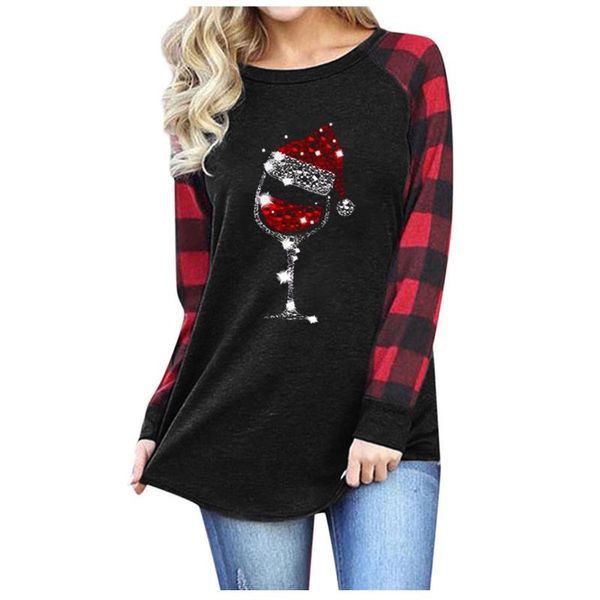 women merry christmas print car plaid raglan casual long sleeve casual loose gray, Black
women merry christmas print car plaid raglan casual long sleeve casual loose gray, Black