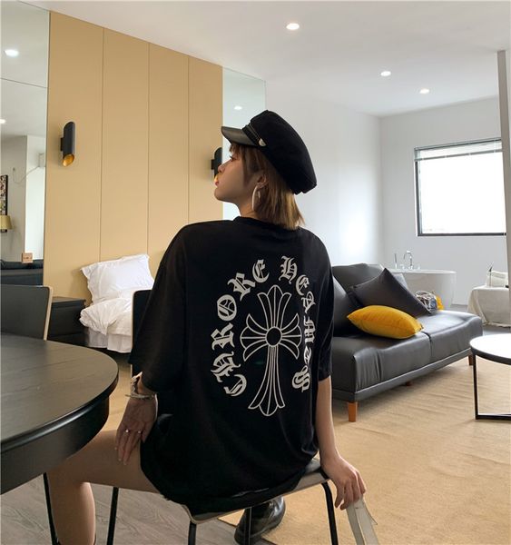 crosin south korea dongdamen 2020 summer new loose fitting half fashion printed short sleeve t-shirt brand urn0, White
crosin south korea dongdamen 2020 summer new loose fitting half fashion printed short sleeve t-shirt brand urn0, White
