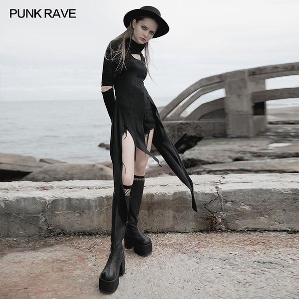 casual dresses punk rave women's dark knitted slim dress asymmetrical hollow out halloween party club elastic long sleeve, Black;gray
casual dresses punk rave women's dark knitted slim dress asymmetrical hollow out halloween party club elastic long sleeve, Black;gray