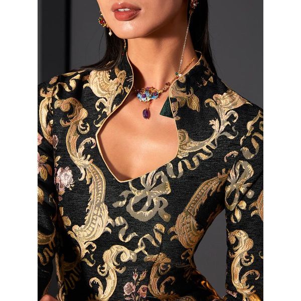 fu lang / 2021. original niche queen dress dig led slim skirt cultivate morality package hip improved model ethnic clothing, Red
fu lang / 2021. original niche queen dress dig led slim skirt cultivate morality package hip improved model ethnic clothing, Red