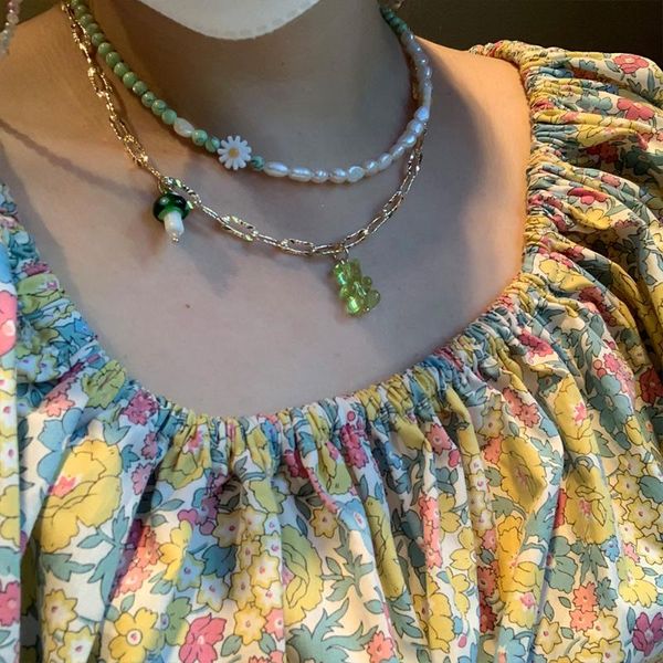 chains 2021 transparent candy color gummy bear mushroom necklace for women gold metal link chain choker necklaces y2k jewelry, Silver
chains 2021 transparent candy color gummy bear mushroom necklace for women gold metal link chain choker necklaces y2k jewelry, Silver