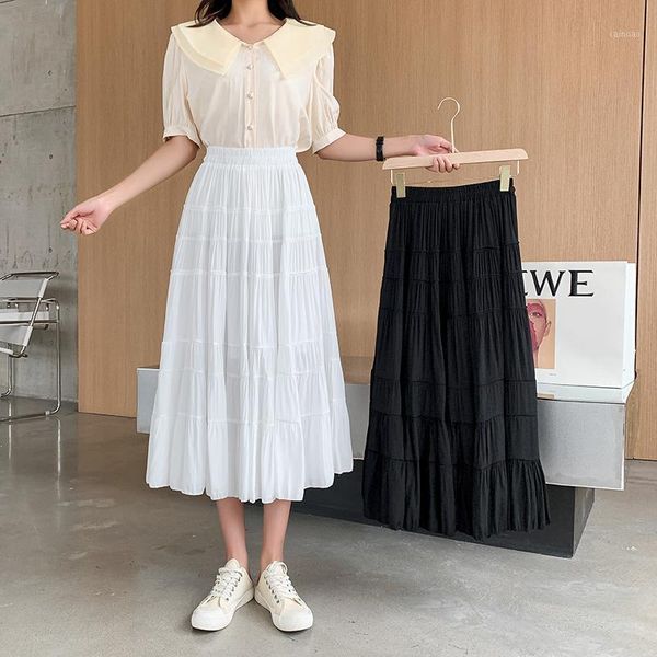skirts chiffon the summer 2021 show in thin tall waist drape a word skirt long cake pleated, Black
skirts chiffon the summer 2021 show in thin tall waist drape a word skirt long cake pleated, Black