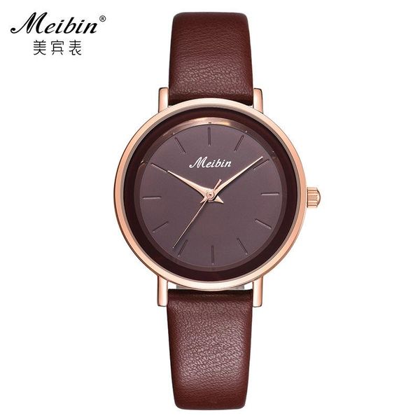 wristwatches style ladies casual quartz watch exquisite temperament fashion boutique all-match, Slivery;brown
wristwatches style ladies casual quartz watch exquisite temperament fashion boutique all-match, Slivery;brown