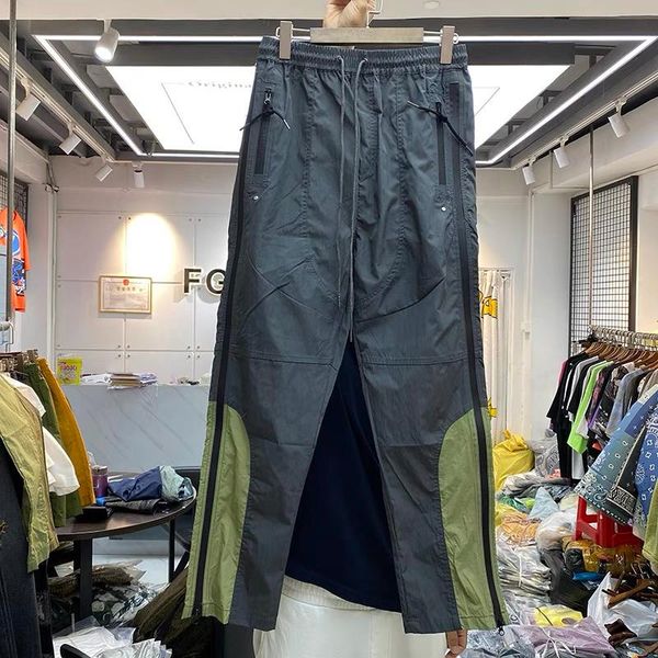men's pants fall/winter 2021 stitching zipper patchwork color leisure sports function high street man, Black
men's pants fall/winter 2021 stitching zipper patchwork color leisure sports function high street man, Black