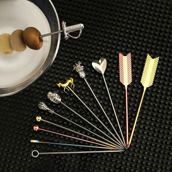 forks kitchen decoration tools snack stainless steel pin dessert fruit cocktail prong sticks needle label 10pc/lot
forks kitchen decoration tools snack stainless steel pin dessert fruit cocktail prong sticks needle label 10pc/lot