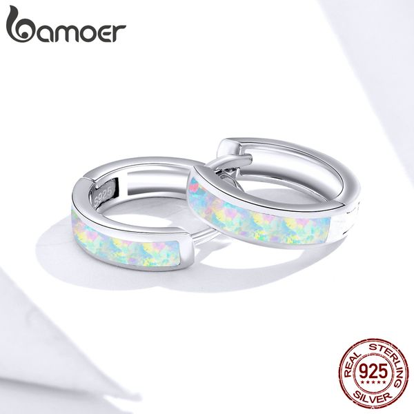 bamoer real 925 sterling silver minimalist hoop earrings for women ear circle hoops brincos engagement statement jewelry sce861, Golden;silver
bamoer real 925 sterling silver minimalist hoop earrings for women ear circle hoops brincos engagement statement jewelry sce861, Golden;silver