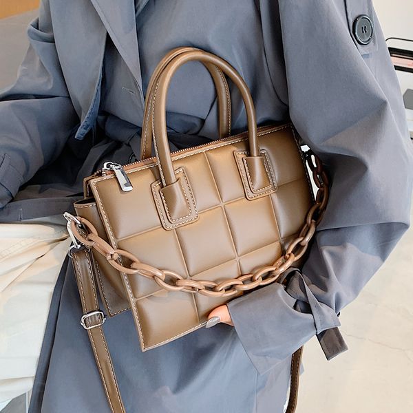2021 fashion pu leather womens designer shoulder crossbody bag ed lady chain lattice totes handbags l003
2021 fashion pu leather womens designer shoulder crossbody bag ed lady chain lattice totes handbags l003