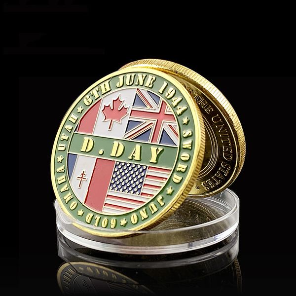 50pcs non magnetic crafts 1944.6.6 usa military 82nd airborne division gold plated challenge souvenir coin army collectible gifts medal
50pcs non magnetic crafts 1944.6.6 usa military 82nd airborne division gold plated challenge souvenir coin army collectible gifts medal