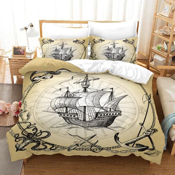 bedding sets pirate ship set nautical compass duvet cover 3d print vintage anchor bed quilt for bedroom home
bedding sets pirate ship set nautical compass duvet cover 3d print vintage anchor bed quilt for bedroom home