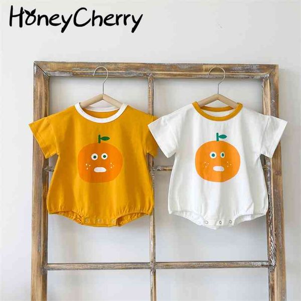 korean baby jumpsuit printed summer triangle climbing short sleeve bodysuits 210702, Blue
korean baby jumpsuit printed summer triangle climbing short sleeve bodysuits 210702, Blue