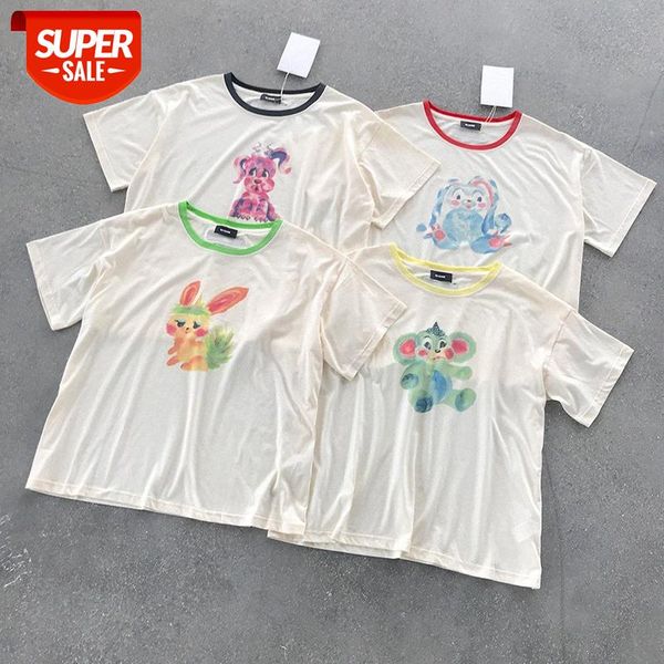 ss japan and south korea pure cotton we11done printed animal t-shirt short-sleeved direct sales #li67, White
ss japan and south korea pure cotton we11done printed animal t-shirt short-sleeved direct sales #li67, White