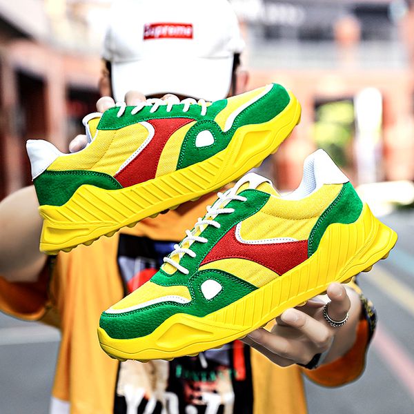 autumn yellow green mens casual shoes fashion comfort mens designer sneakers men non-slip canvas sneakers zapatillas hombre 2021
autumn yellow green mens casual shoes fashion comfort mens designer sneakers men non-slip canvas sneakers zapatillas hombre 2021