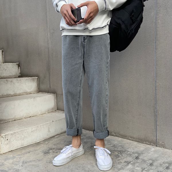 Straight Jeans Mens Fashion Washed Solid Color Casual Jean Pants Men Streetwear Wild Loose Hip Hop Denim Trousers Mens -2XL, Nostalgic blue
Straight Jeans Mens Fashion Washed Solid Color Casual Jean Pants Men Streetwear Wild Loose Hip Hop Denim Trousers Mens -2XL, Nostalgic blue