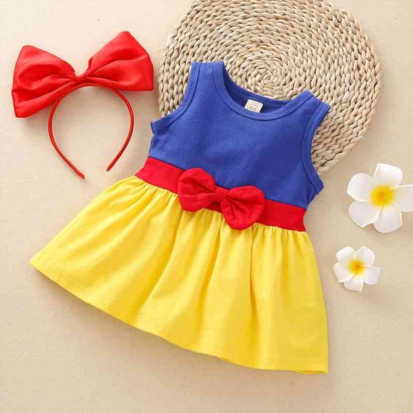 baby girl summer outfits sleeveless dress round neck color block bow headband 2pcs clothes set princess vestidos for your, Red;yellow
baby girl summer outfits sleeveless dress round neck color block bow headband 2pcs clothes set princess vestidos for your, Red;yellow