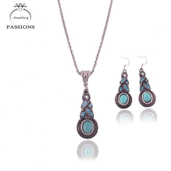 earrings & necklace gourd shape malachite antique silver color rhinestone pendant and drop bohemia women jewelry set gift
earrings & necklace gourd shape malachite antique silver color rhinestone pendant and drop bohemia women jewelry set gift