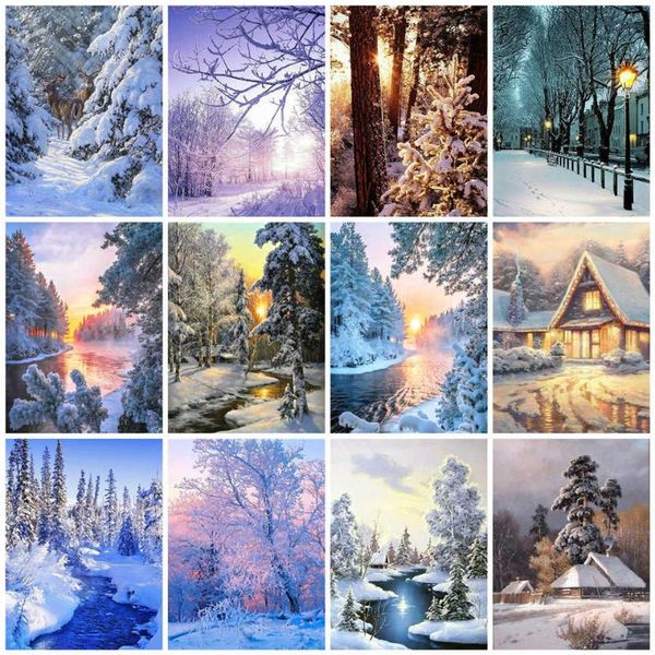 diamond painting azqsd 5d diy full square mosaic winter landscape home decoration embroidery tree handmade gift
diamond painting azqsd 5d diy full square mosaic winter landscape home decoration embroidery tree handmade gift