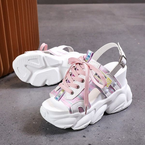 2021 wedges platform sandals women open toe high heel ladies shoes fashion sport sandalias mujer summer chunky sandals woman, Black
2021 wedges platform sandals women open toe high heel ladies shoes fashion sport sandalias mujer summer chunky sandals woman, Black