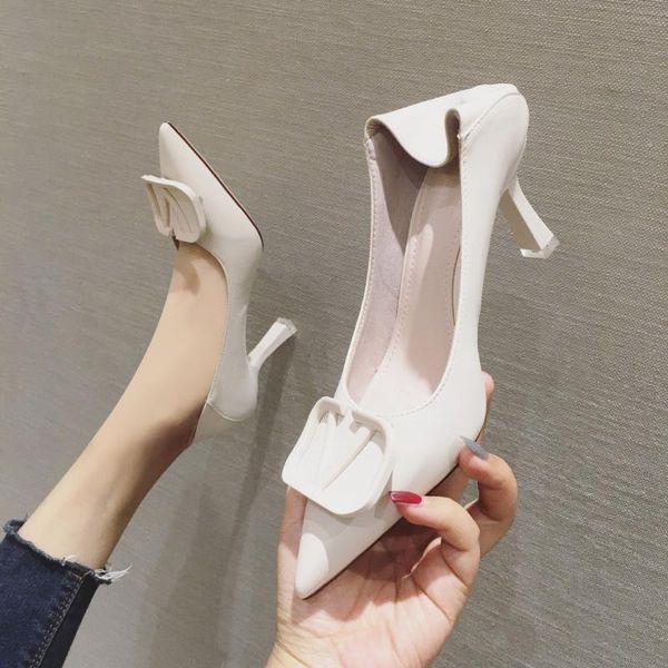 dress shoes 901-31 korean version 2021 pointy girl stiletto heel shallow mouth fashion versatile single shoe rubber soles, Black
dress shoes 901-31 korean version 2021 pointy girl stiletto heel shallow mouth fashion versatile single shoe rubber soles, Black