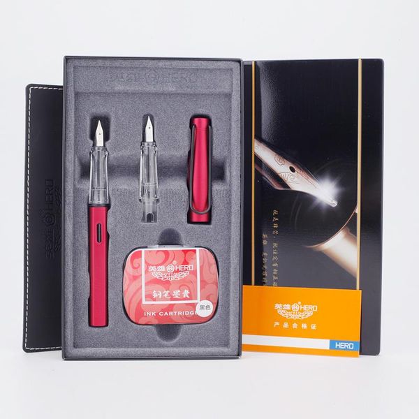 fountain pens hero for school 359 metal aurora original official authentic gift box set 6 colors student pen
fountain pens hero for school 359 metal aurora original official authentic gift box set 6 colors student pen