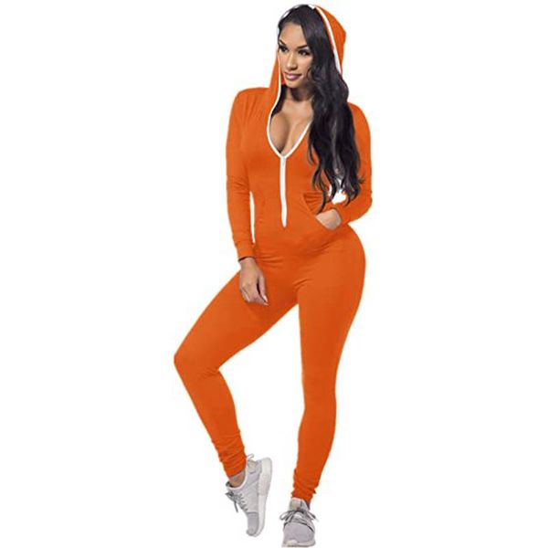 women's two piece pants autumn style casual fashion sports suit solid color one-piece zipper suits, White
women's two piece pants autumn style casual fashion sports suit solid color one-piece zipper suits, White