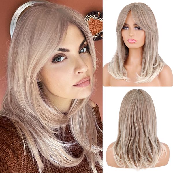 long natural wave dark bown ombre ash brown hair wigs synthetic party daily use wig for white black womenfactory direct
long natural wave dark bown ombre ash brown hair wigs synthetic party daily use wig for white black womenfactory direct