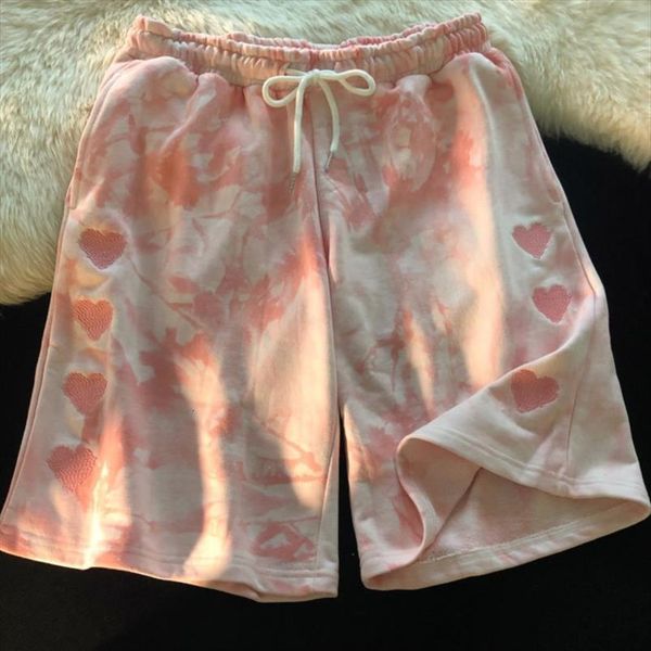 tie dye love sports summer women short fashion loose heart embroidery high waist harajuku capris casual, White;black
tie dye love sports summer women short fashion loose heart embroidery high waist harajuku capris casual, White;black