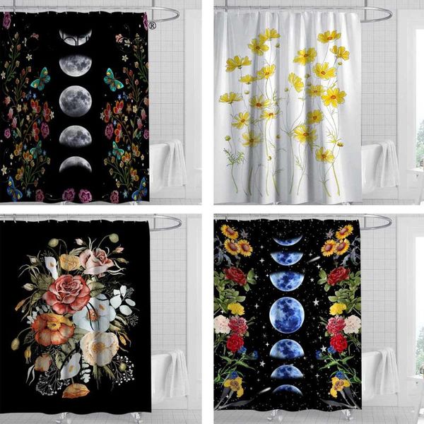 moon starry sky shower curtains beautiful european flowers bathroom curtain fabric waterproof polyester bath bathing cloth
moon starry sky shower curtains beautiful european flowers bathroom curtain fabric waterproof polyester bath bathing cloth