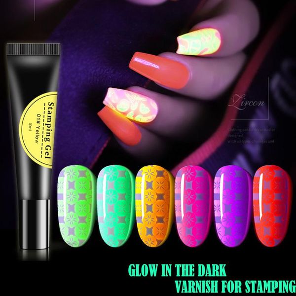 nail gel fluorescence varnish for stamping glow in the dark polish enamel paint print nails art design, Red;pink
nail gel fluorescence varnish for stamping glow in the dark polish enamel paint print nails art design, Red;pink