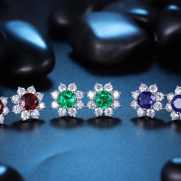 stud zhanhao wholesale gold jewelry trendy style sapphire ruby emerald flower pattern 9k earrings, Golden;silver
stud zhanhao wholesale gold jewelry trendy style sapphire ruby emerald flower pattern 9k earrings, Golden;silver