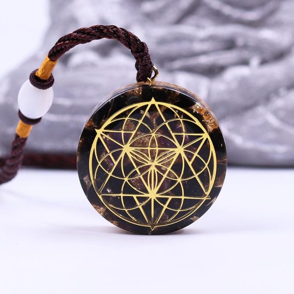 pendant necklaces handmade orgonite necklace obsidian quartz crystal healing stone energy emf protection jewelry, Silver
pendant necklaces handmade orgonite necklace obsidian quartz crystal healing stone energy emf protection jewelry, Silver