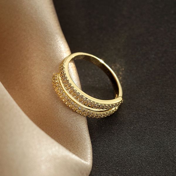 special offer 70% off luxury jewelry new light luxury style simple personality double gilded polished men's and women's ring, Silver
special offer 70% off luxury jewelry new light luxury style simple personality double gilded polished men's and women's ring, Silver