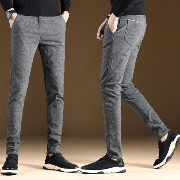 men's pants 2021 fashion men spring autumn trousers male classic business casual full length, Black
men's pants 2021 fashion men spring autumn trousers male classic business casual full length, Black