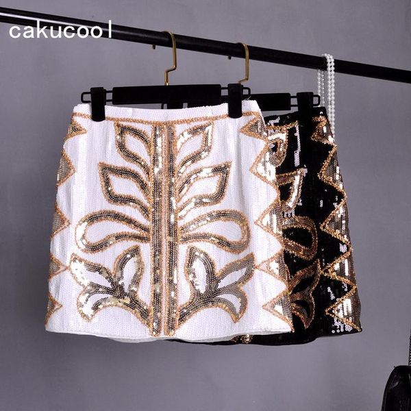 skirts cakucool women retro white sequined short skirt vintage beaded pencil high waist gold lurex silm bodycon runway mini, Black
skirts cakucool women retro white sequined short skirt vintage beaded pencil high waist gold lurex silm bodycon runway mini, Black