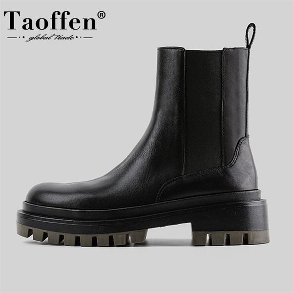 taoffen 2022 women's ankle boots shoes low heels fashion winter short boot outdoor cool ladies winter footwear size 34-40 211103, Black
taoffen 2022 women's ankle boots shoes low heels fashion winter short boot outdoor cool ladies winter footwear size 34-40 211103, Black
