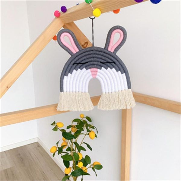 handmade macrame rainbow grey wall hanging decorative for boho home decor kids room baby shower party hanging pendant
handmade macrame rainbow grey wall hanging decorative for boho home decor kids room baby shower party hanging pendant