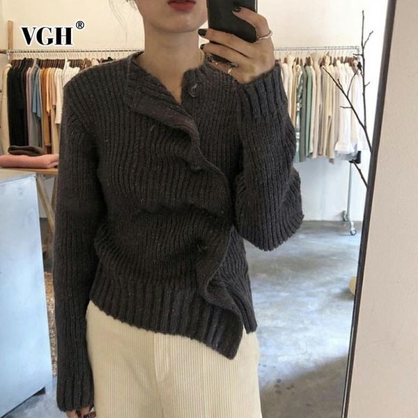 women's sweaters vgh autumn winter sweater female cardigan o neck long sleeve knitted korean fashion vintage clothes, White;black
women's sweaters vgh autumn winter sweater female cardigan o neck long sleeve knitted korean fashion vintage clothes, White;black