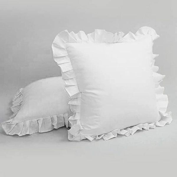 pillow case 1 piece of elegant jacquard white cotton ruffled pillowcase cushion cover silk woven edge
pillow case 1 piece of elegant jacquard white cotton ruffled pillowcase cushion cover silk woven edge