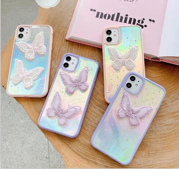 lace butterfly laser card phone case for iphone 12 11 pro max xs max xr x 7 8 plus se2020 glitter pink soft clear tpu cover for 12 promax
lace butterfly laser card phone case for iphone 12 11 pro max xs max xr x 7 8 plus se2020 glitter pink soft clear tpu cover for 12 promax