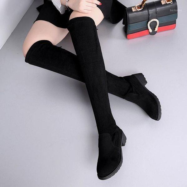 boots female over-the-knee women's autumn winter fashion versatile casual chunky-heel boots\n for1, Black
boots female over-the-knee women's autumn winter fashion versatile casual chunky-heel boots\n for1, Black